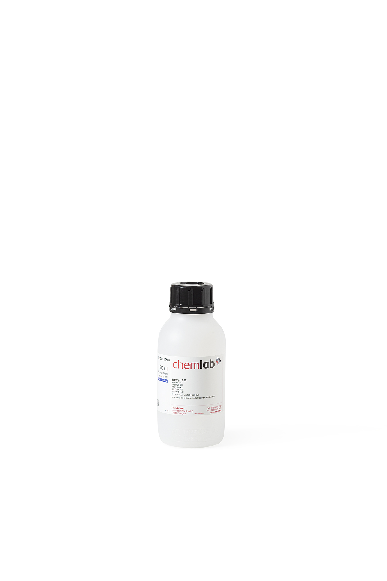 Buffer pH 4.00 (colored) 500ml1L