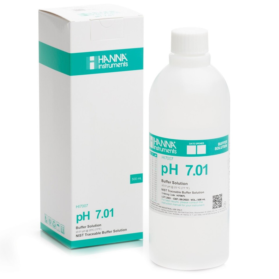 HI7007 pH 7.01 Buffer (500mL Bottle)